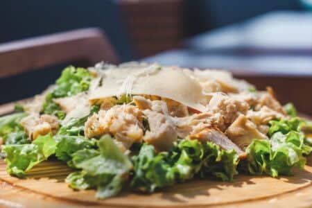 Creamy Caesar Salad with Homemade Dressing