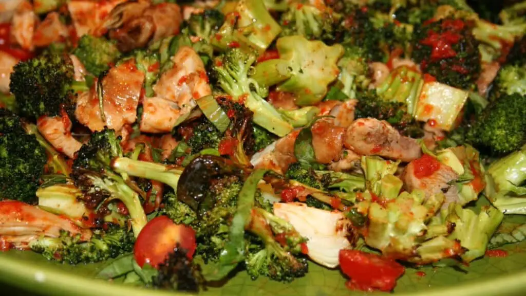 A Flavorful broccoli salad dish