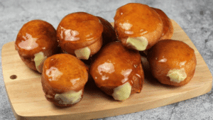 Easy Creme Brulee Donut Rolls - cookingathome