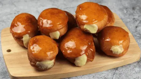 Easy Creme Brulee Donut Rolls - cookingathome