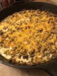 Cheeseburger casserole