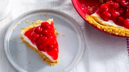 No-Bake Cherry Cheesecake