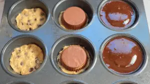 Peanut Butter Cup Brookies