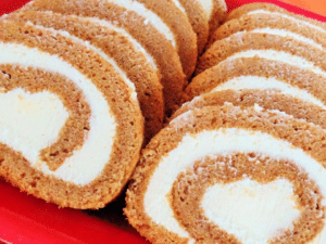 Pumpkin Cream Cheese Roll