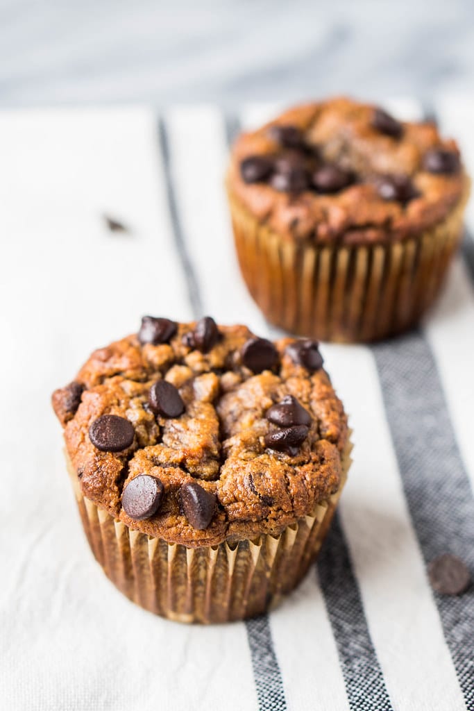 Banana Chocolate Chip Muffins