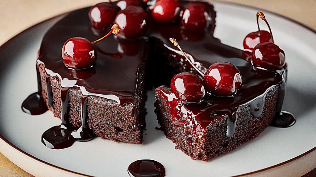 Chocolate Cherry Cake